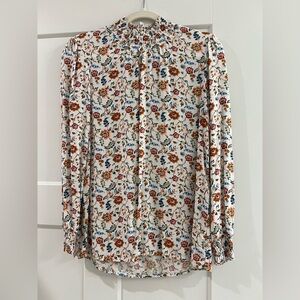 Elegant Floral Women's Blouse